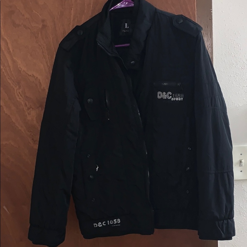 black jacket